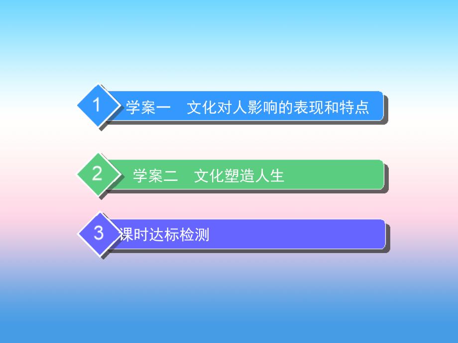 2019版高考政治一轮课件：必修3 第二课 文化对人的影响 _第4页