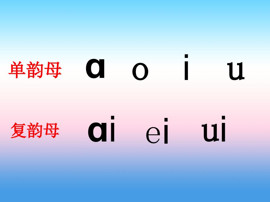 2016年秋季版一年级语文上册课件：汉语拼音10 ao ou iu（新人教版）_第3页