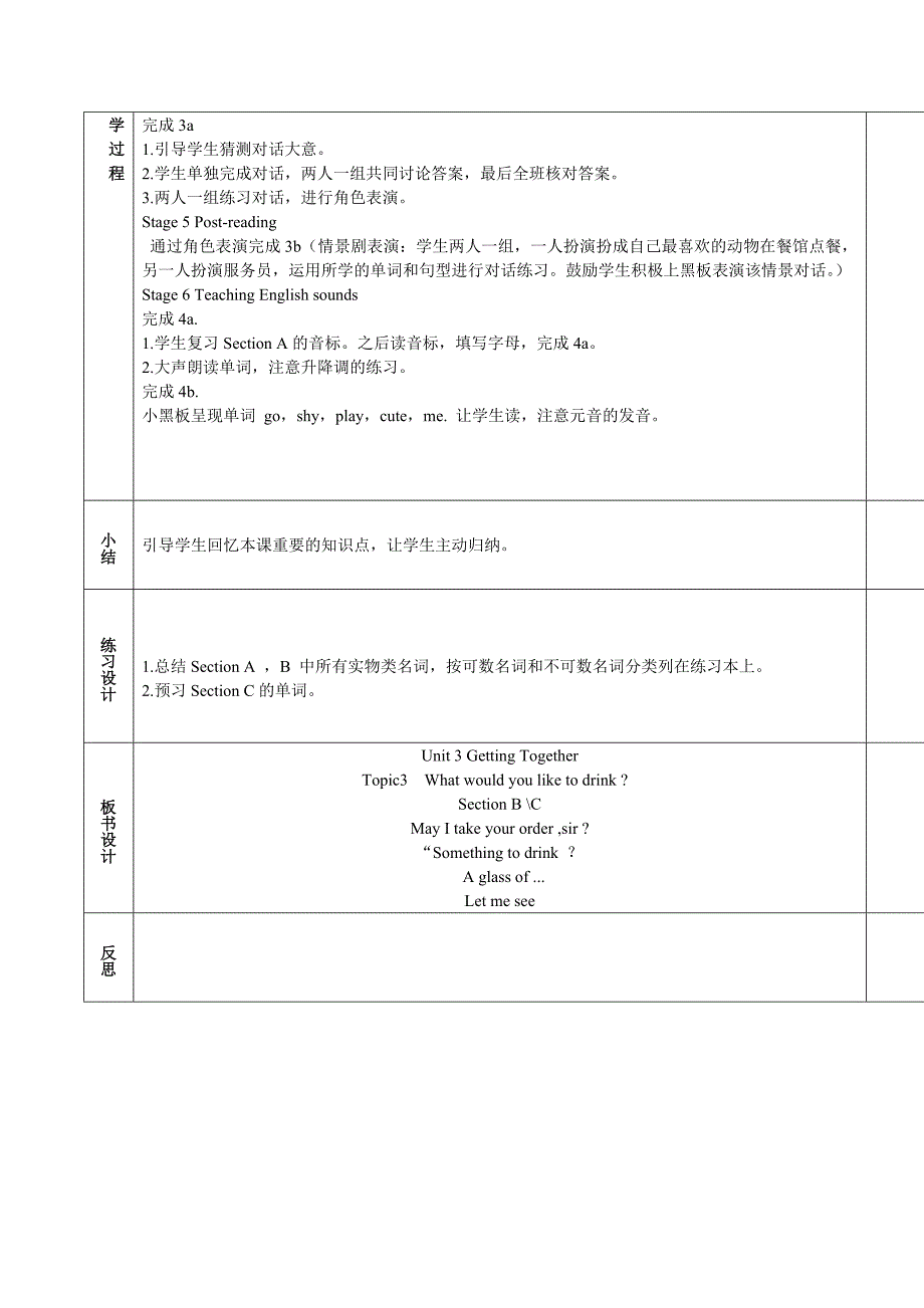 七年级英语unit3topic3sectionb教学设计_第2页