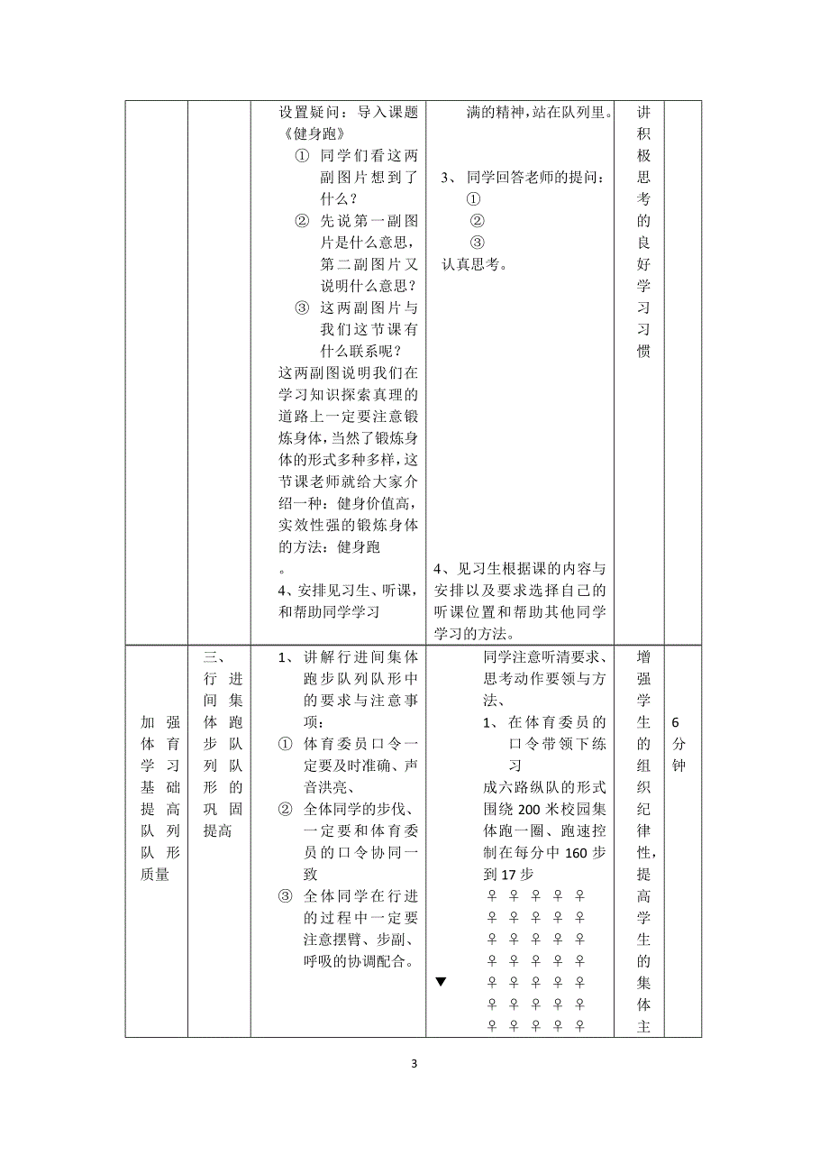 耐久跑的途中跑教案_第3页