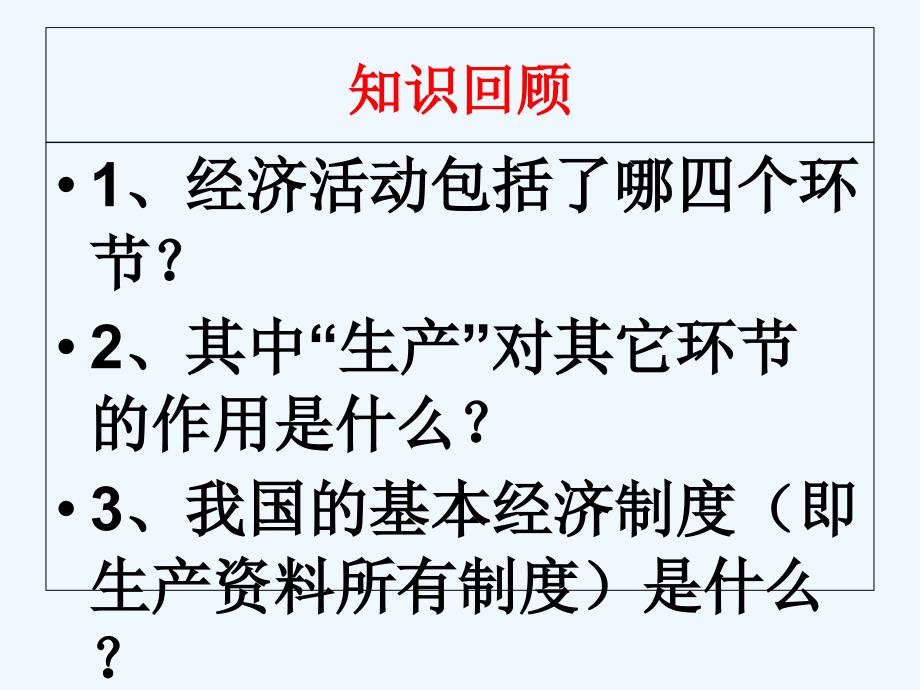 高中政治必修一人教版：7.1 按劳分配为主体 多种分配方式并存 （2） 课件 _第1页