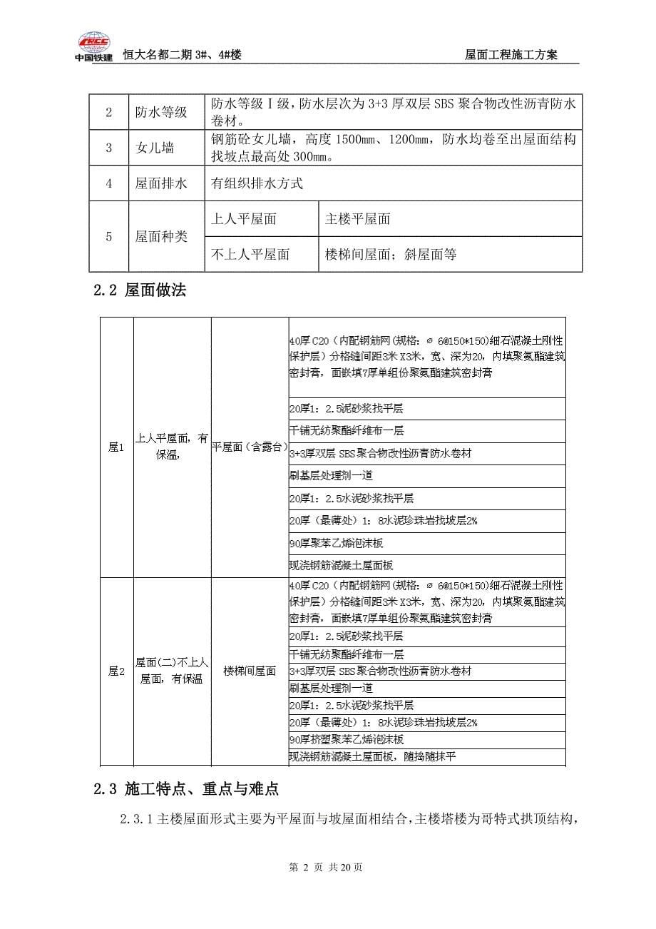 恒大屋面施工方案_第5页