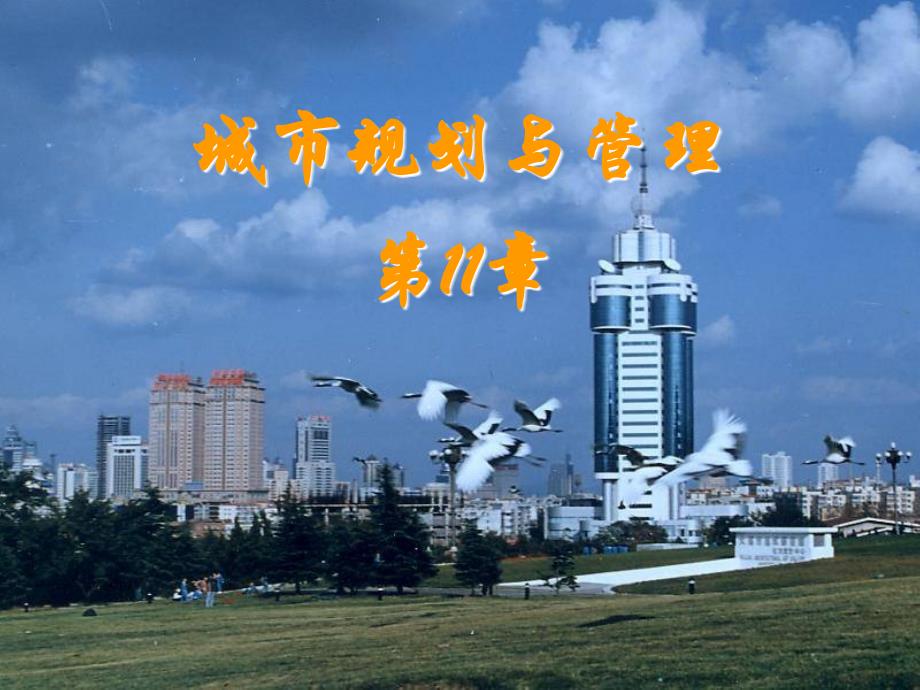 城市规划与管理第11章_第1页