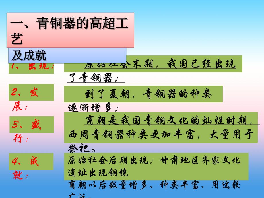 2017-2018学年七年级历史上册部编版精品教学课件：第5课 青铜器与甲骨文_第4页