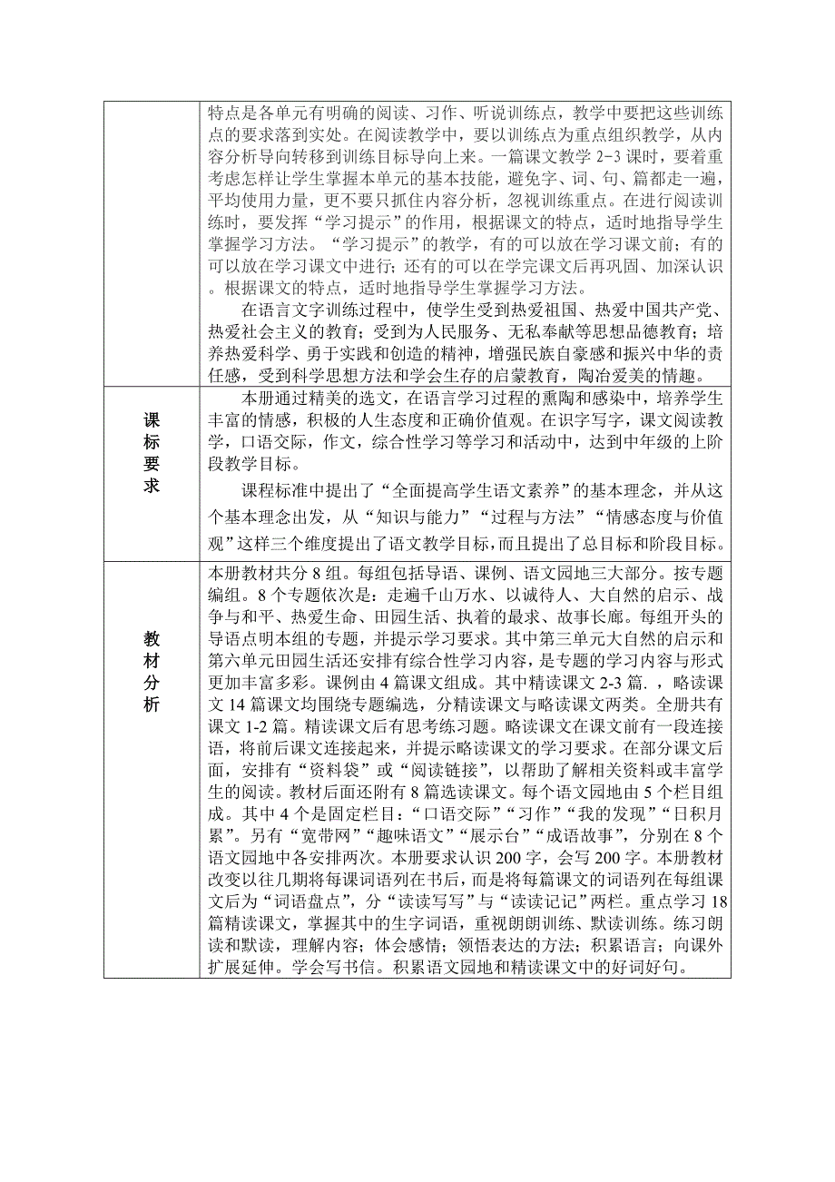 任课教师语文学科工作计划张艳红_第2页