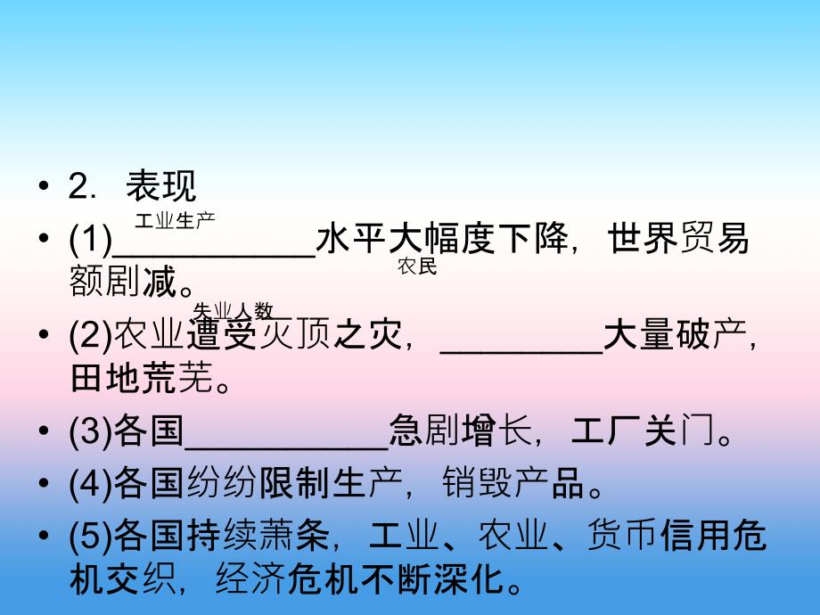 2018年历史同步优化指导（人民版必修2）课件：专题6.1 “自由放任”的美国 _第4页