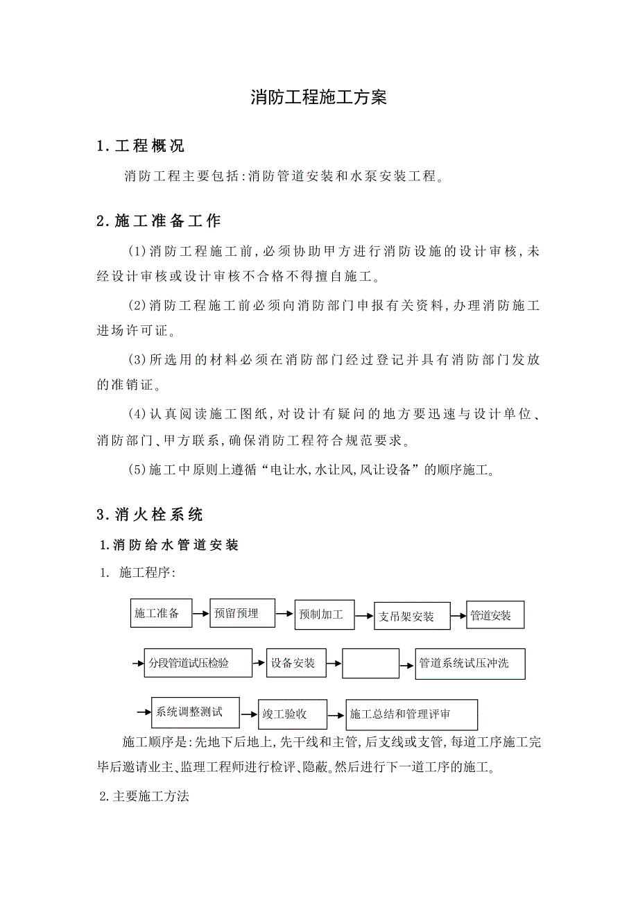 消防工程施工方案规范文件_第1页