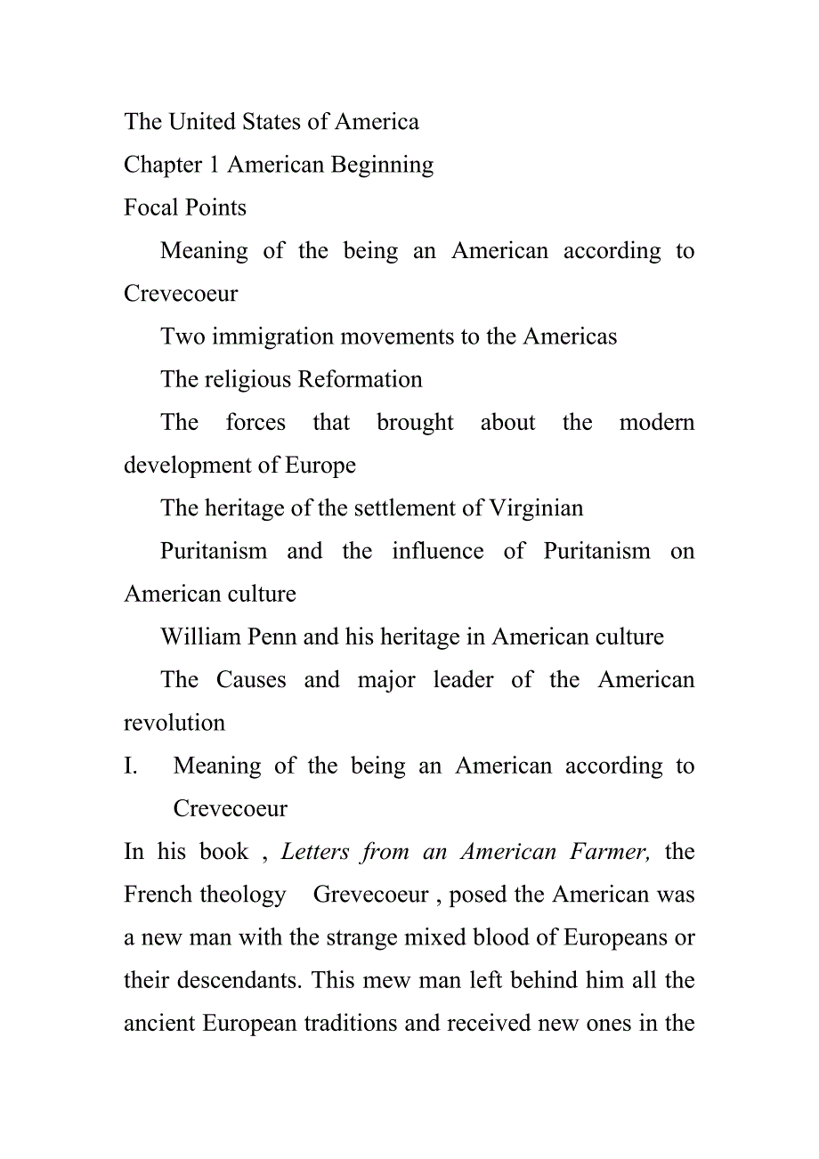 theunitedstatesofamerica英美概况_第1页