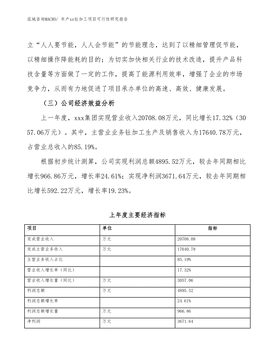 年产xx钍加工项目可行性研究报告_第4页