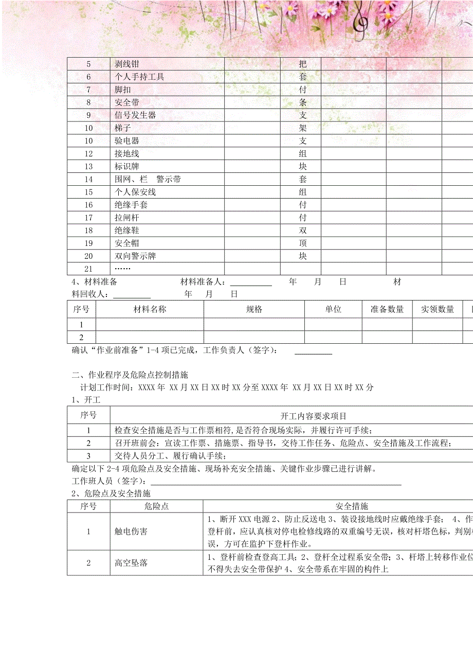 kv线路安装无功补偿装置作业指导卡_第2页