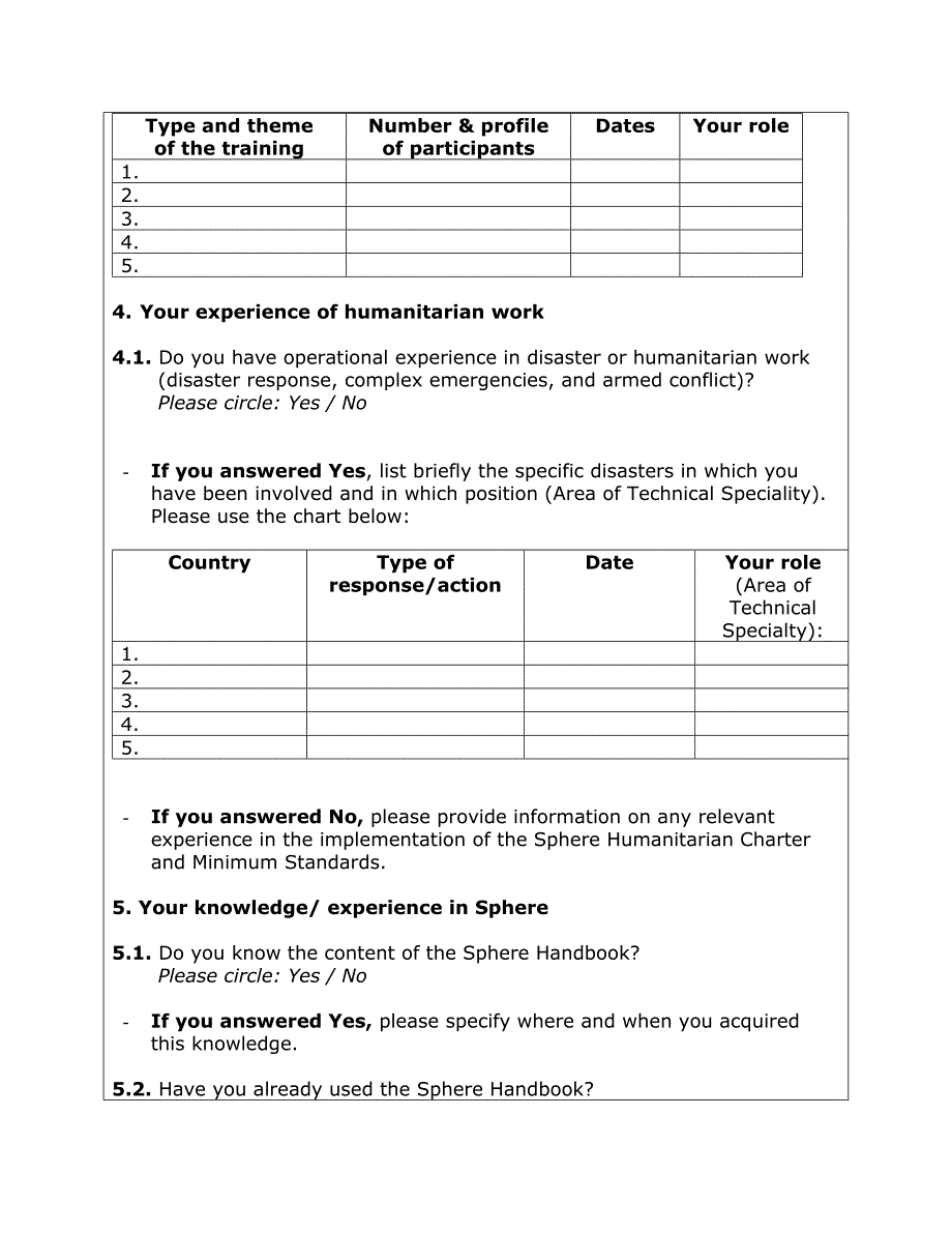 sphere application form - unscn申请表格unscn球_第2页