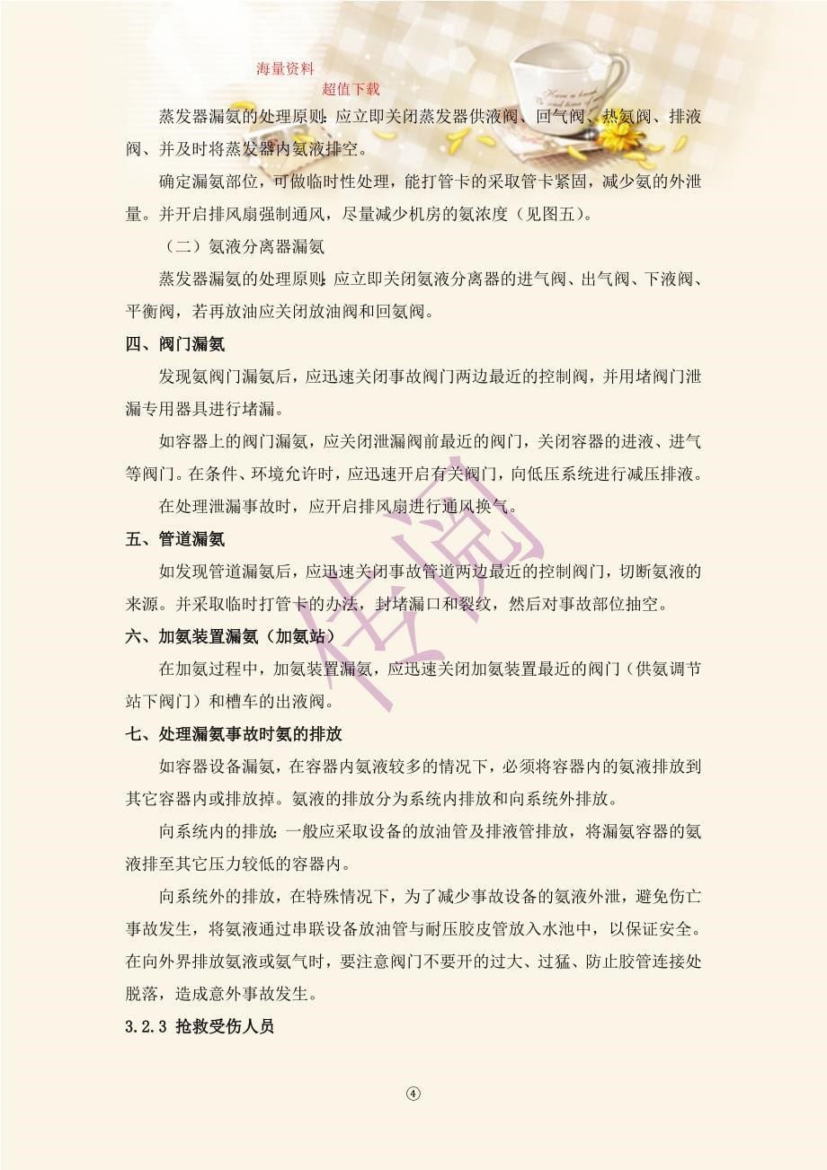 液氨泄露现场处置方案_第5页