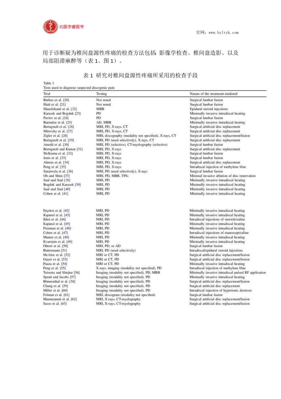 北医李睿医考：椎间盘源性疼痛的诊断治疗新进展_第2页