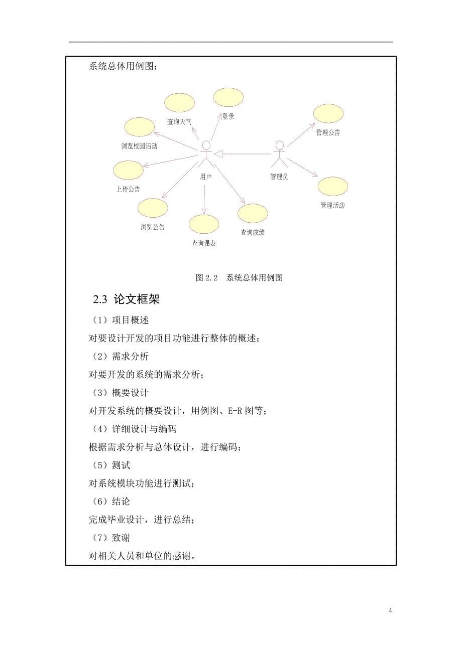 开题报告基于android平台的校园小助手设计与实现_第5页