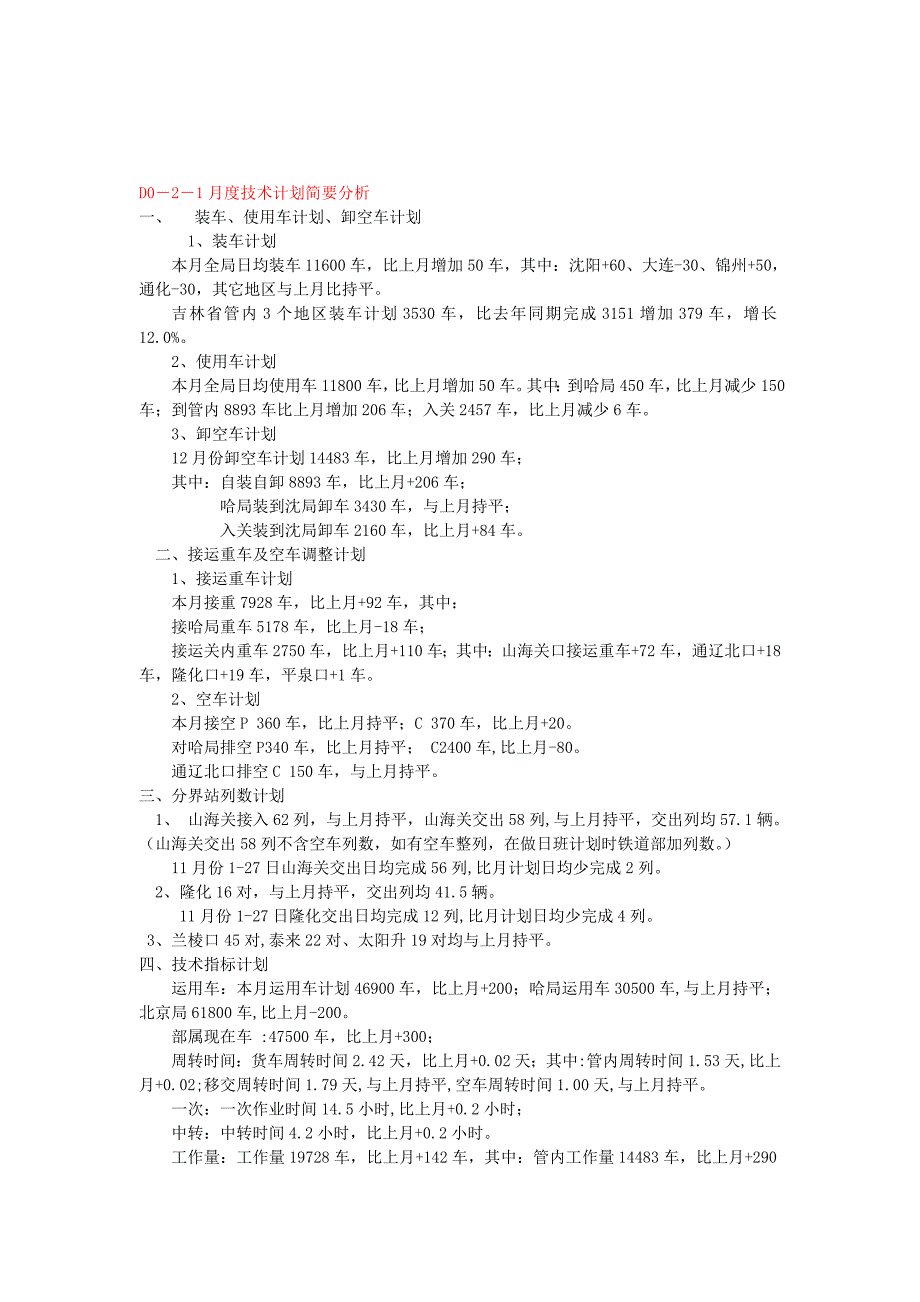 论文：d0-2-1月度技术计划简要分析_第1页