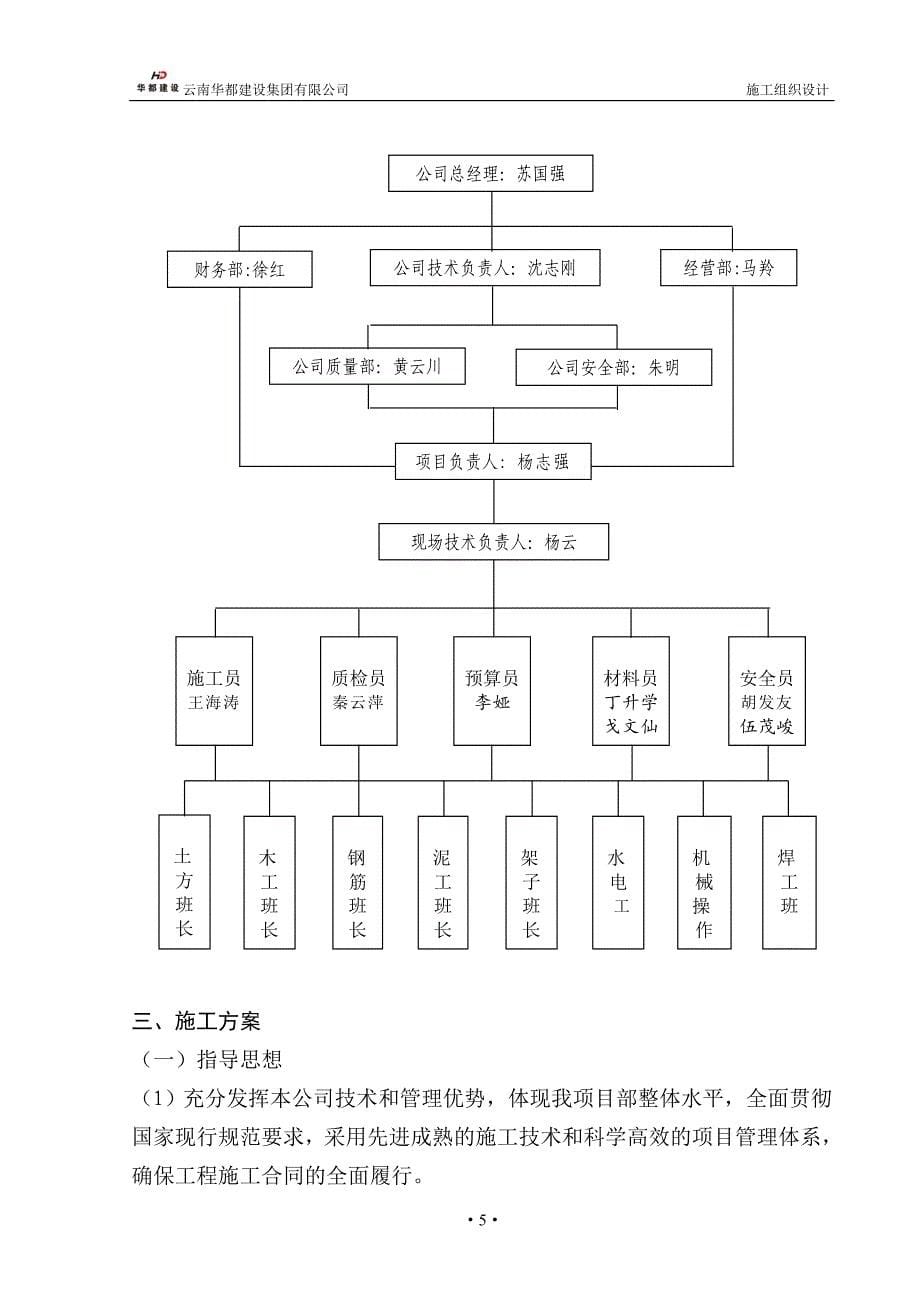 弥勒医药保健孵化园建设项目一标1#、3#、5#厂房工程项目施工组织设计_第5页