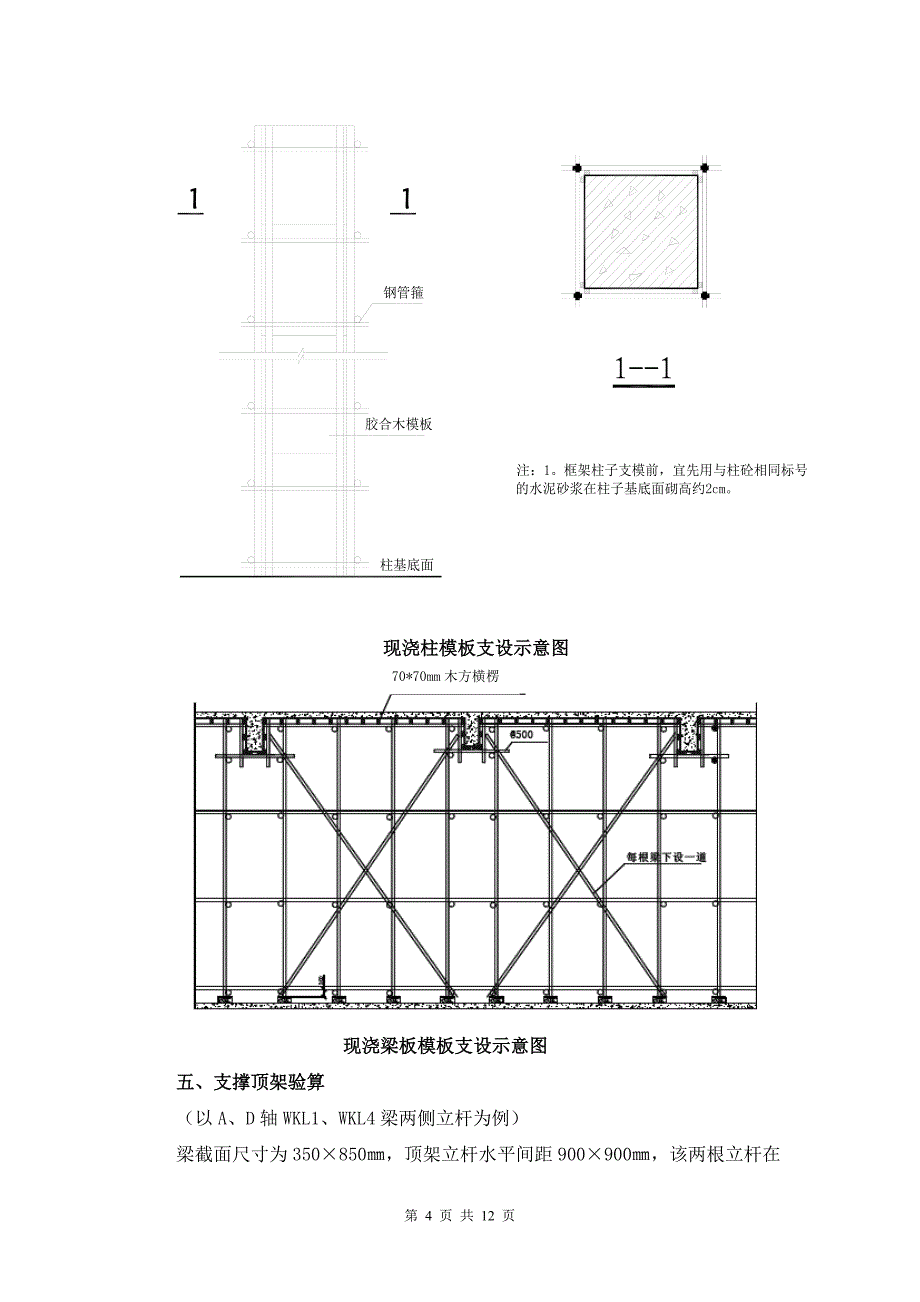 高支模专项方案费_第4页