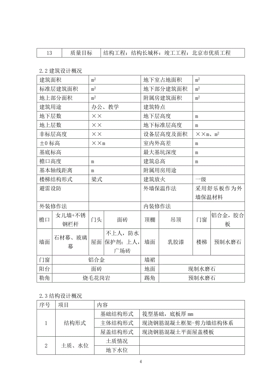 精品工程施工组织设计_第4页