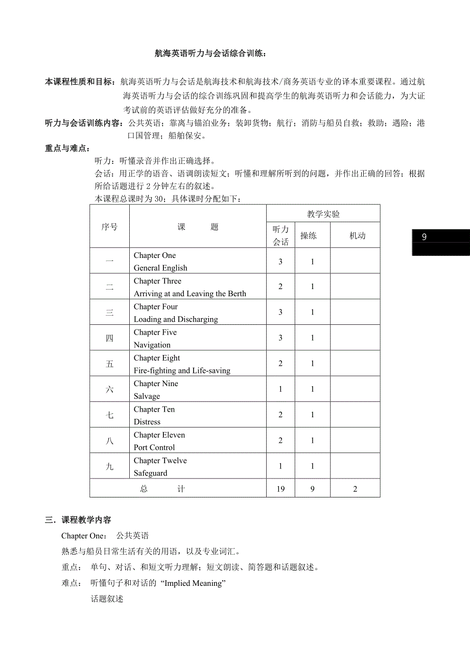 航海英语听力与会话综合训练_第1页