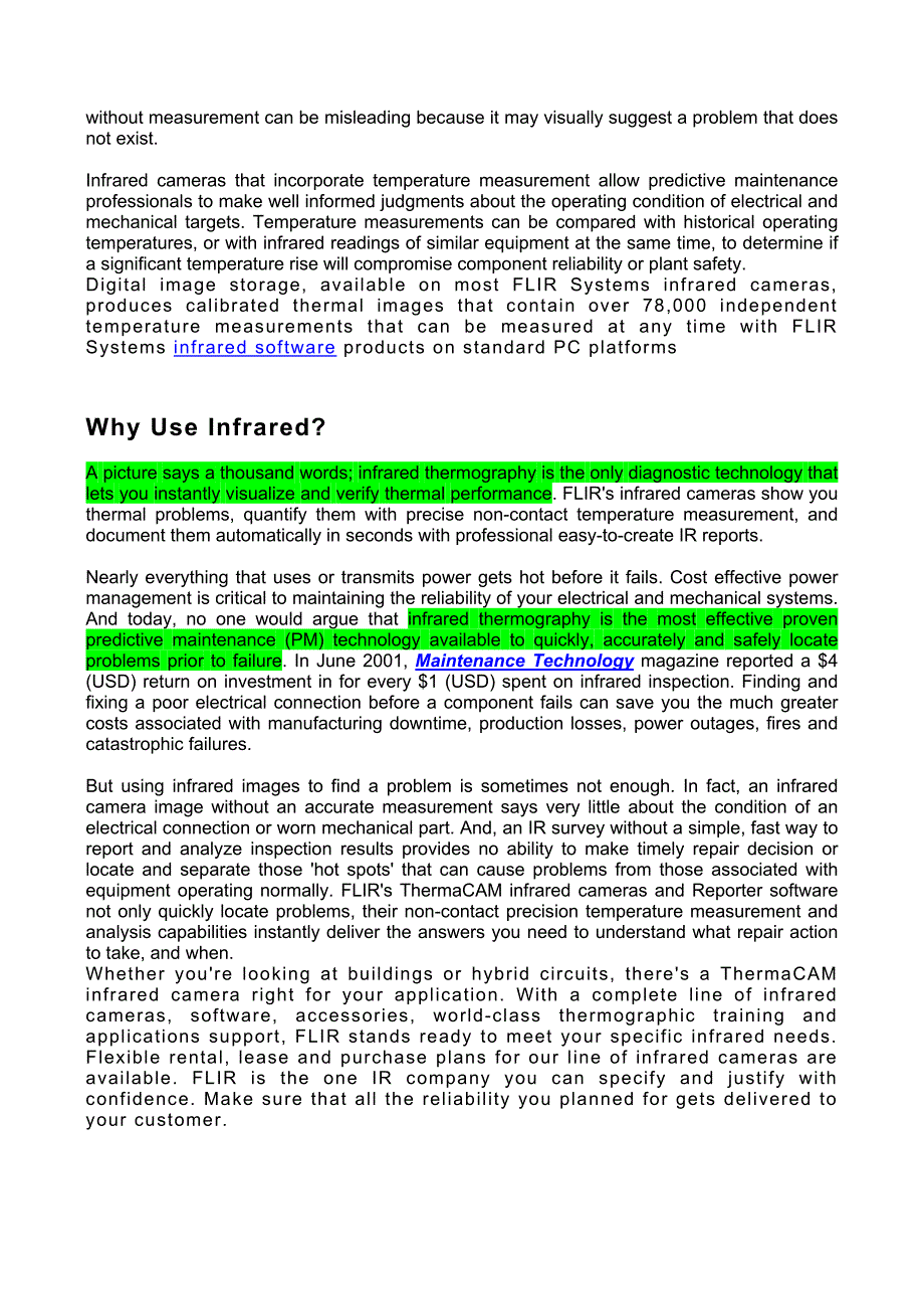 about thermography：对红外热像仪_第2页