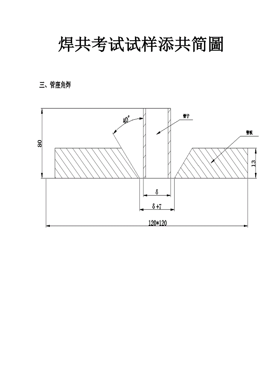 w焊工考试试样坡口加工简图doc1_第2页