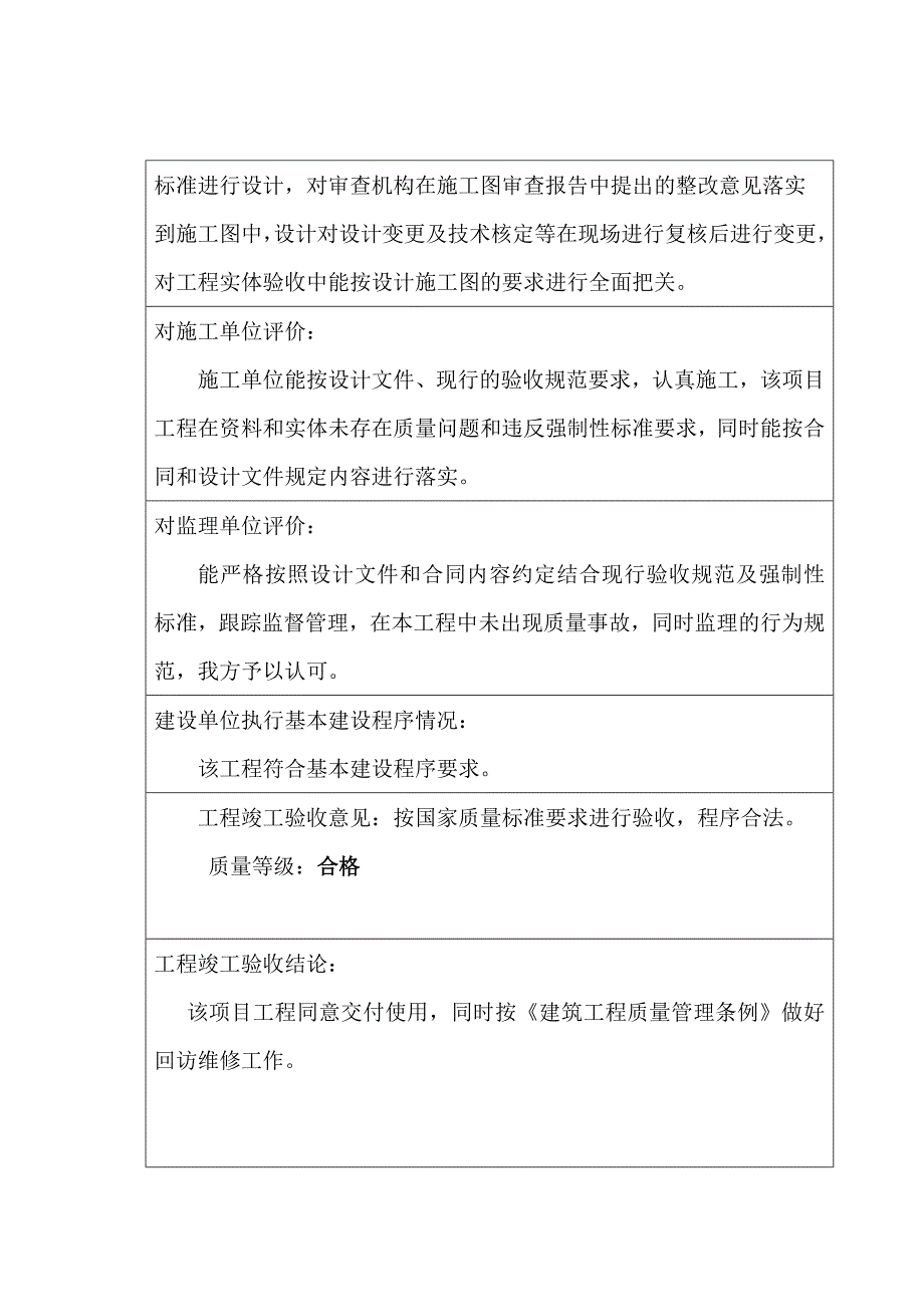 华山建设工程竣工验收报告_第4页