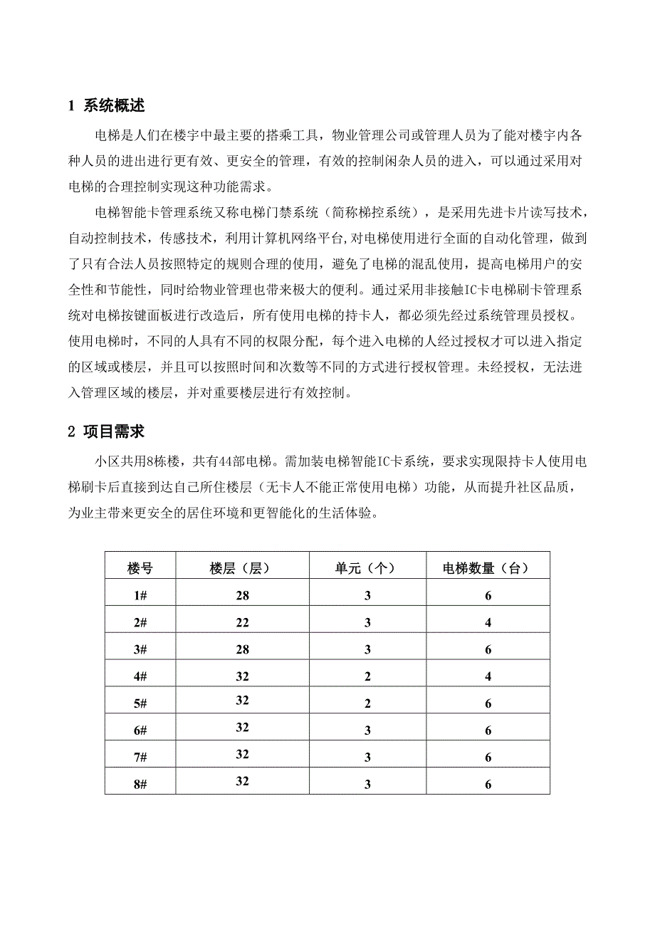 电梯智能卡管理系统方案_第2页