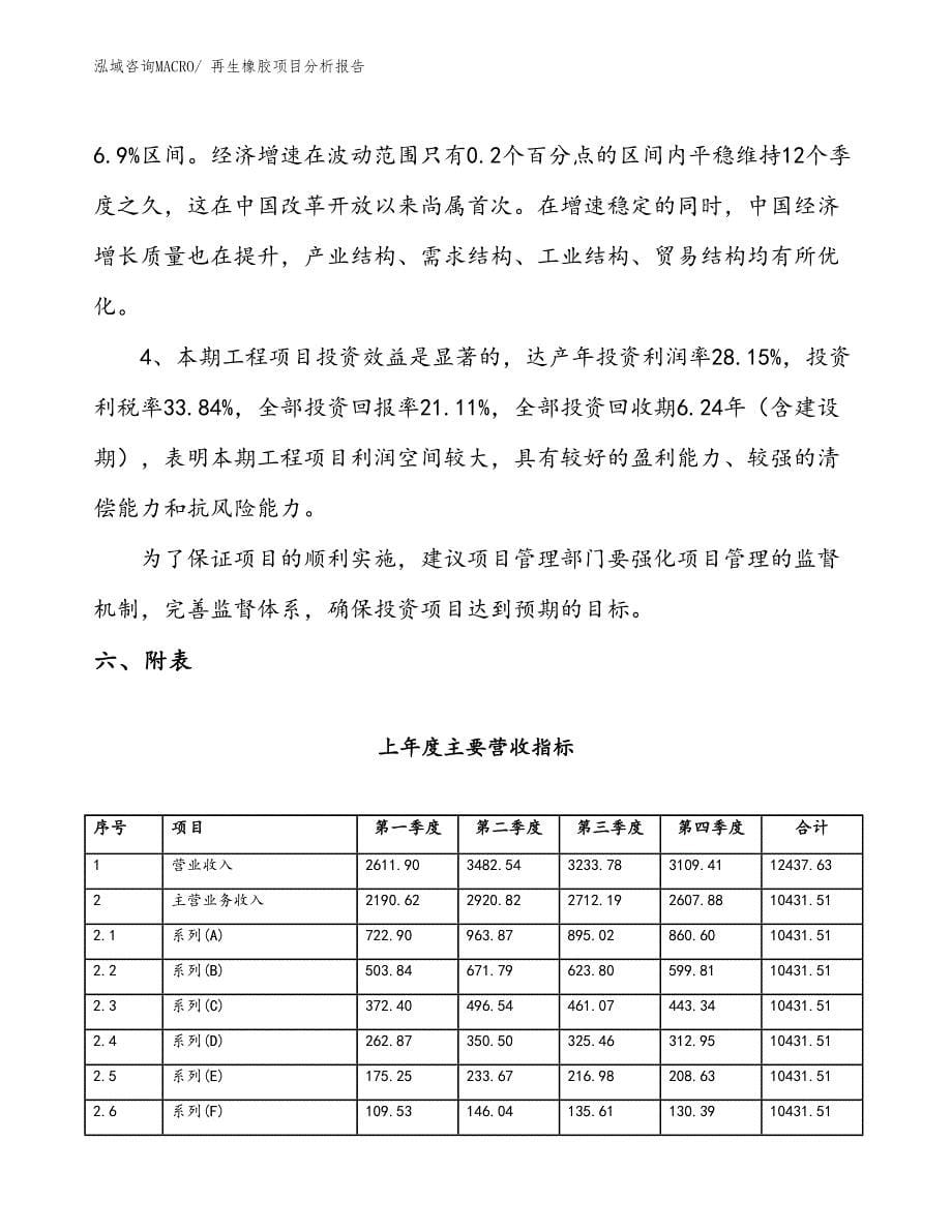 再生橡胶项目分析报告_第5页