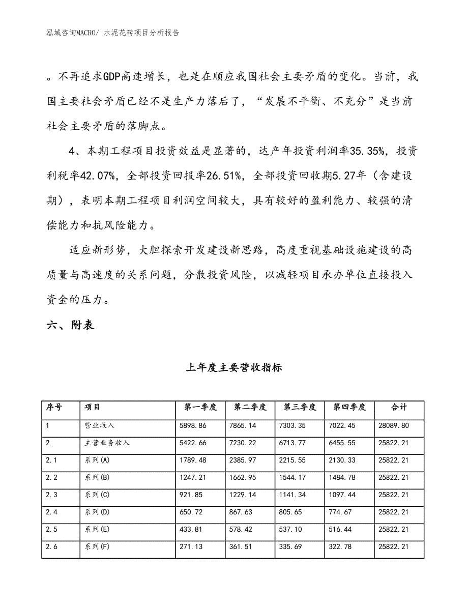 水泥花砖项目分析报告_第5页