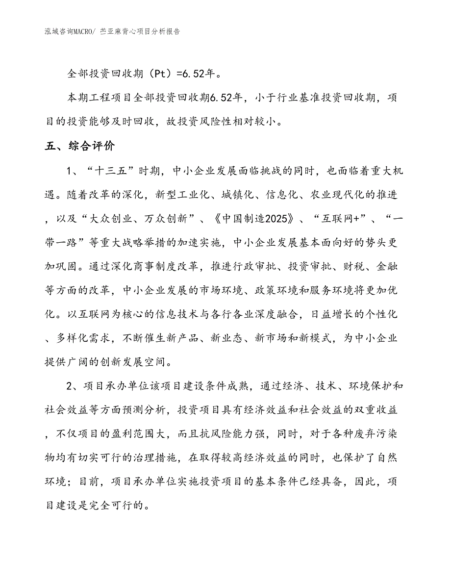 苎亚麻背心项目分析报告_第4页