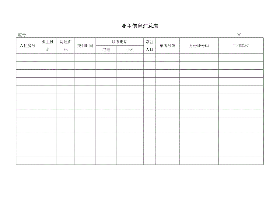 物业公司入主表格_第4页