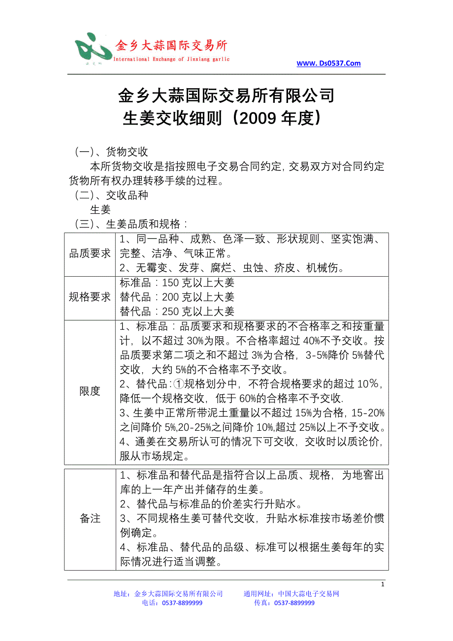 金乡大蒜国际交易所有限公司_第1页