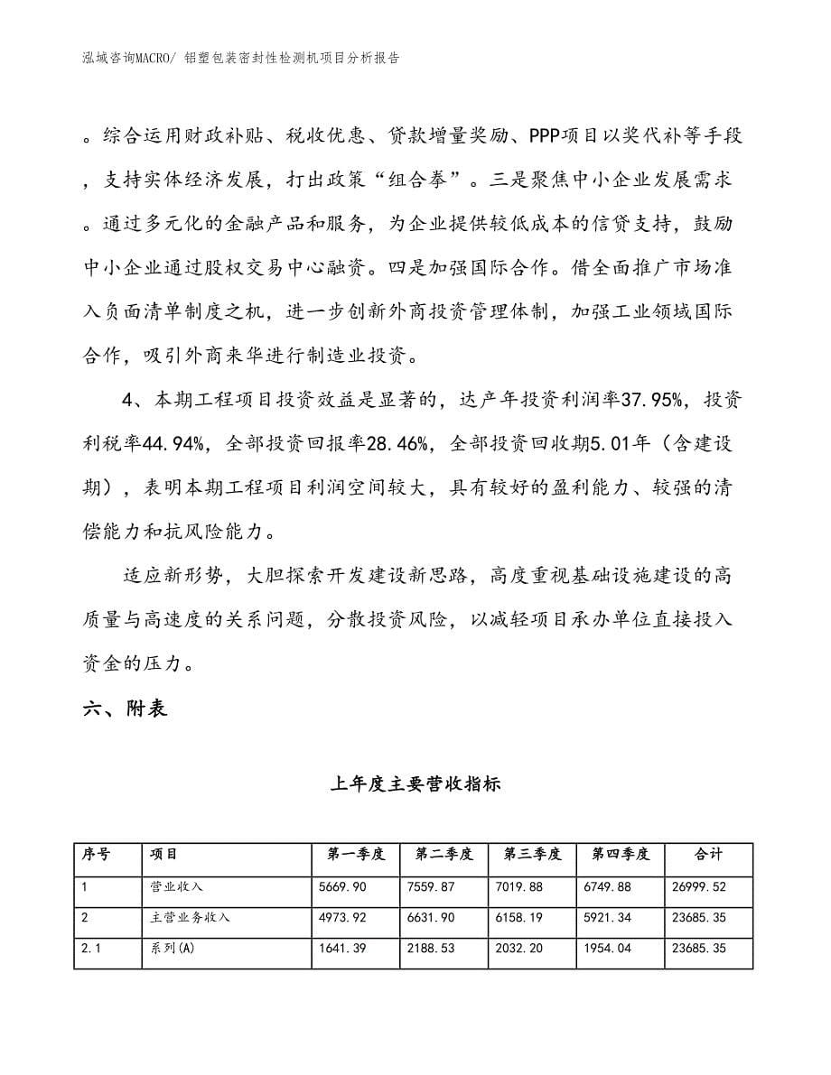 铝塑包装密封性检测机项目分析报告_第5页