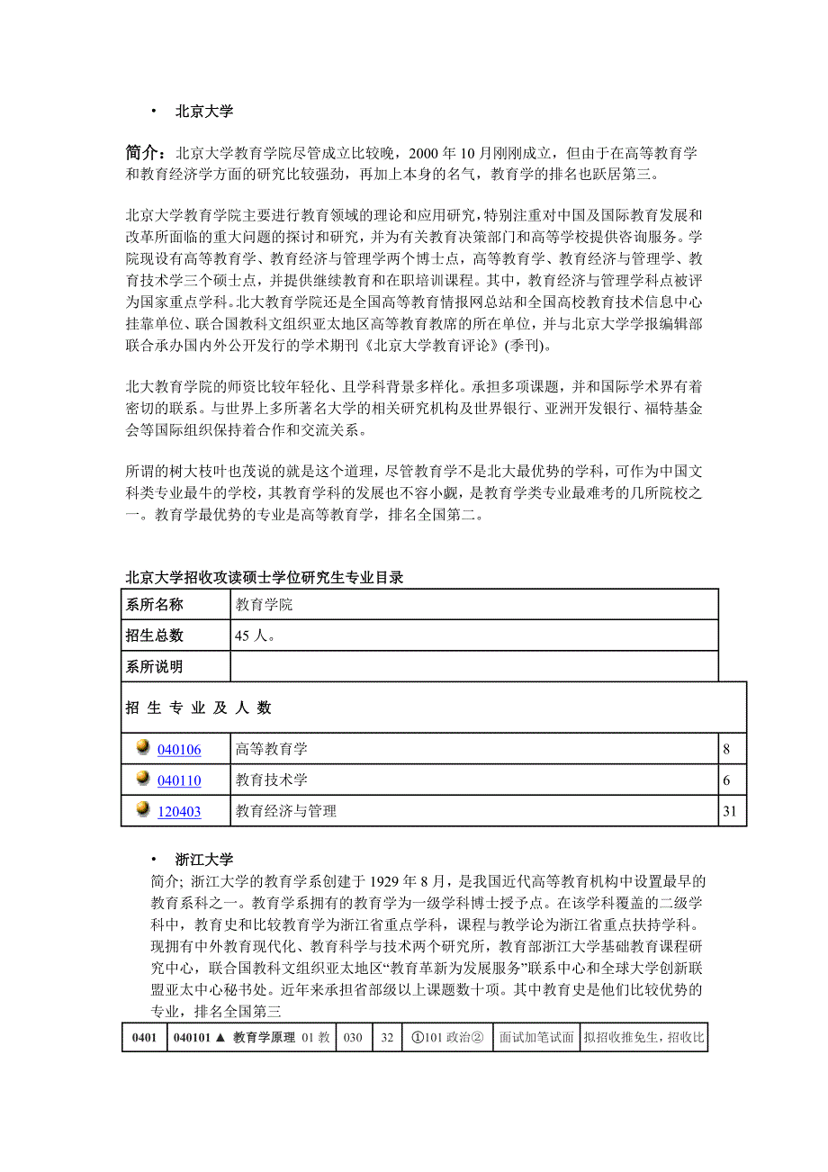 考研热门院校分析(综合类)_第1页