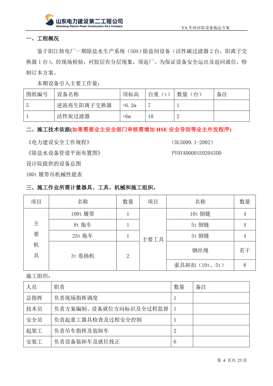 衬胶设备返厂-设备拖运工作程序_第4页