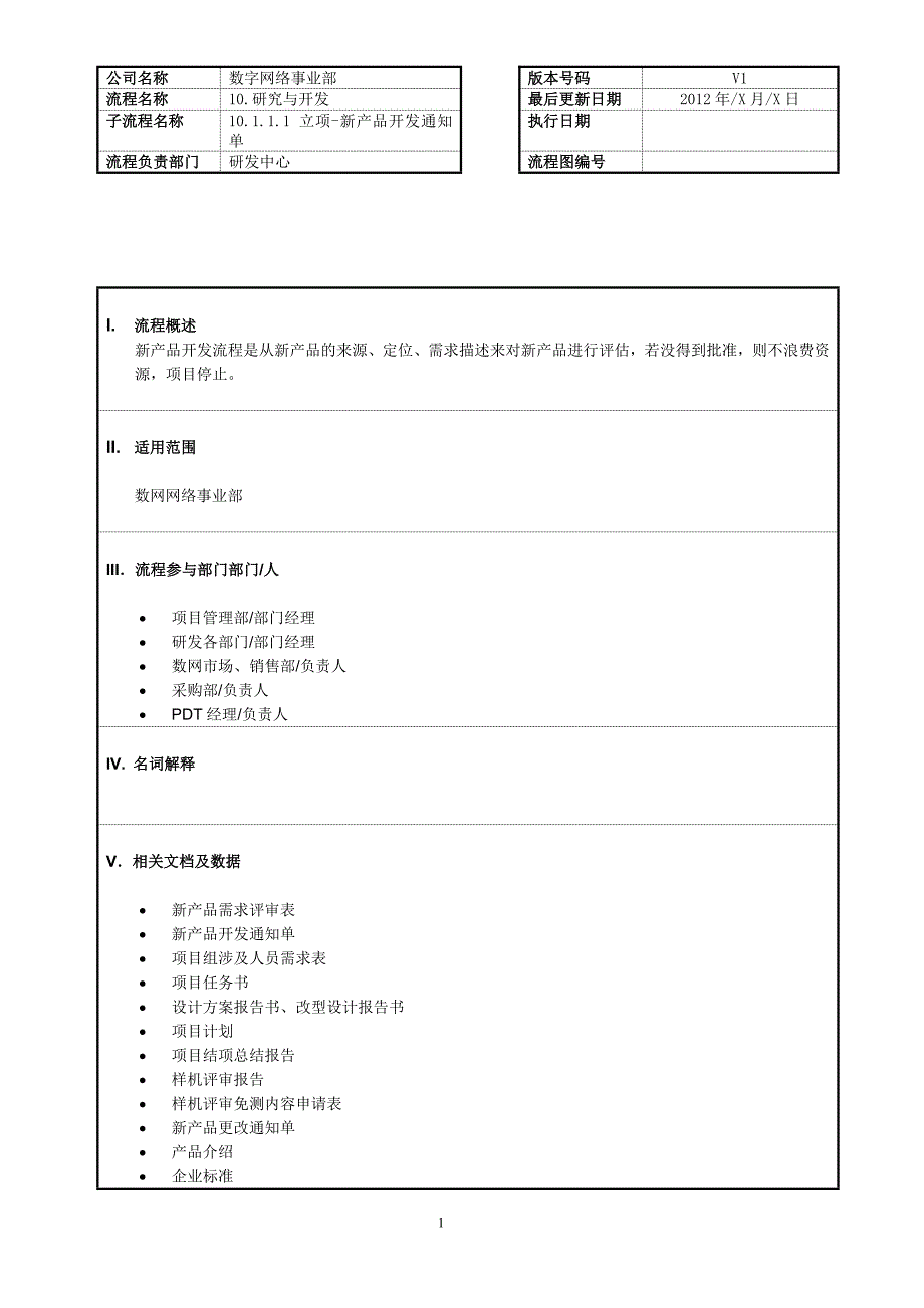 立项-新产品开发_第1页