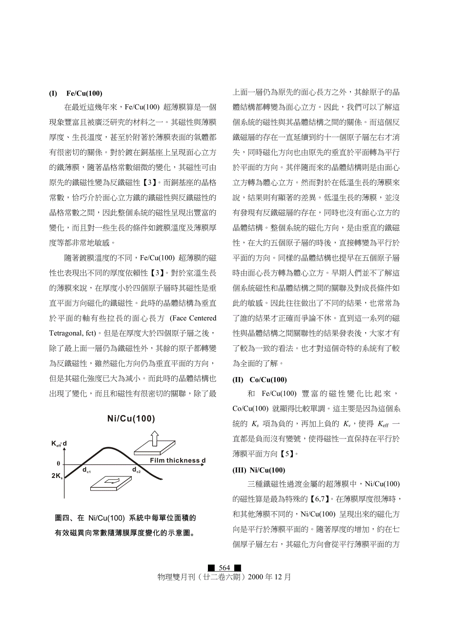 过渡金属超薄膜及其合金之磁性_第4页