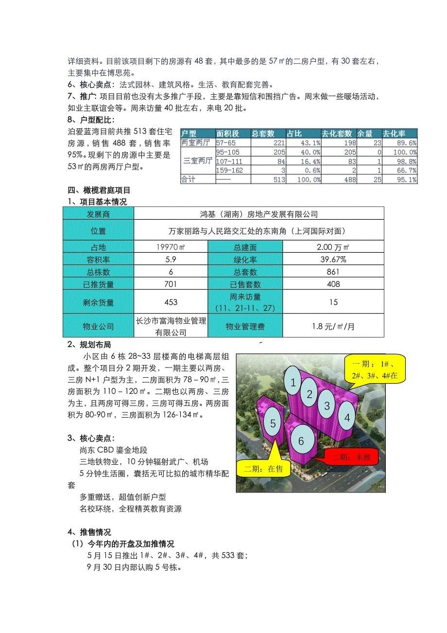 长沙芙蓉区尚东版块市场调研与分析_第5页