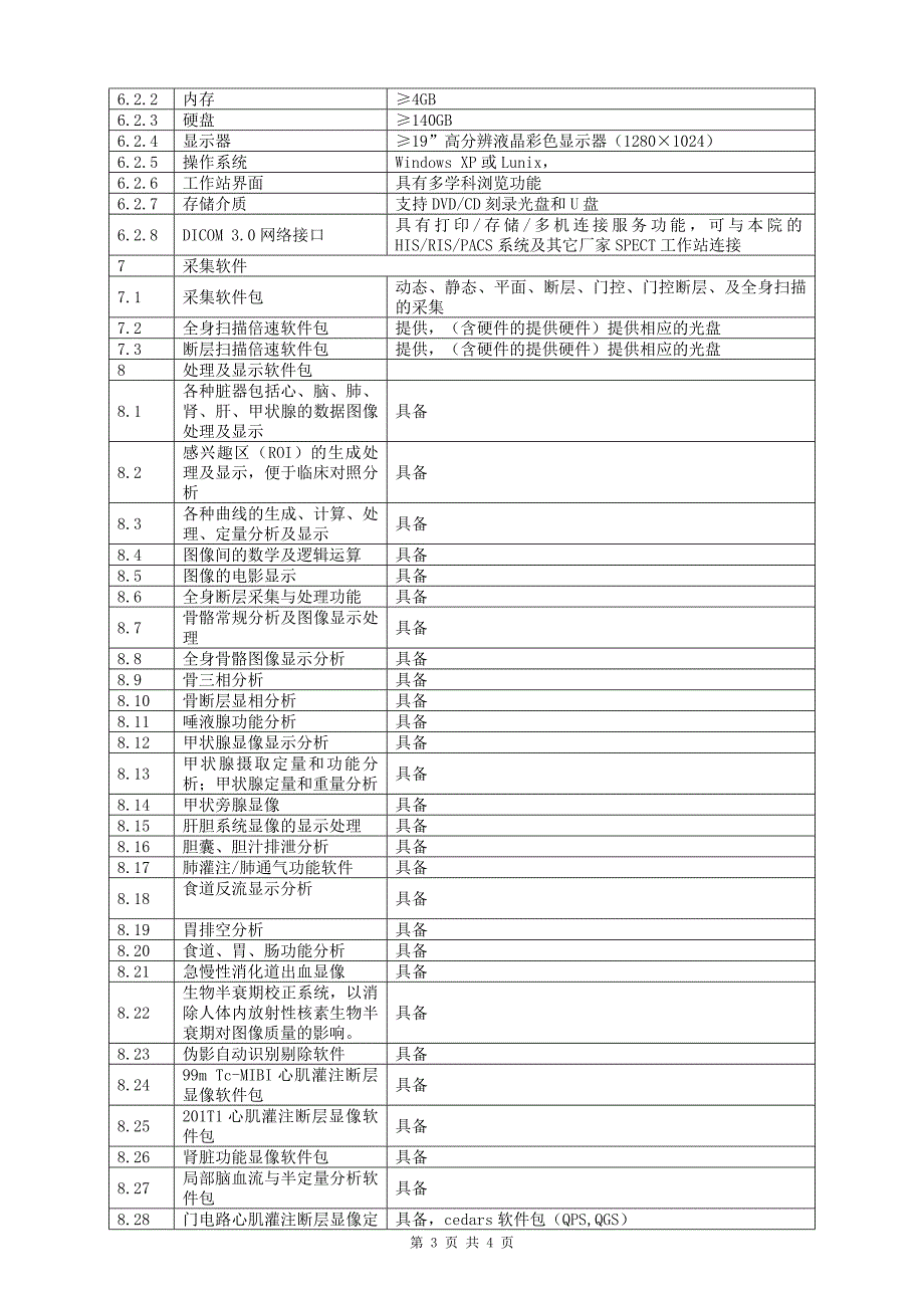 郑州人民医院spectct参数（2013219）_第3页