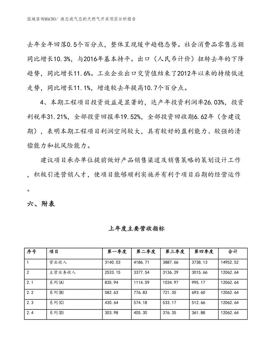 液态或气态的天然气开采项目分析报告_第5页