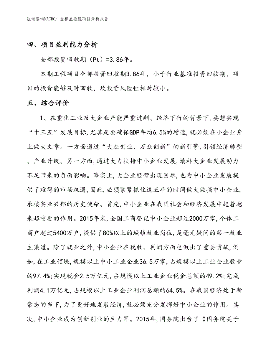 金相显微镜项目分析报告_第4页