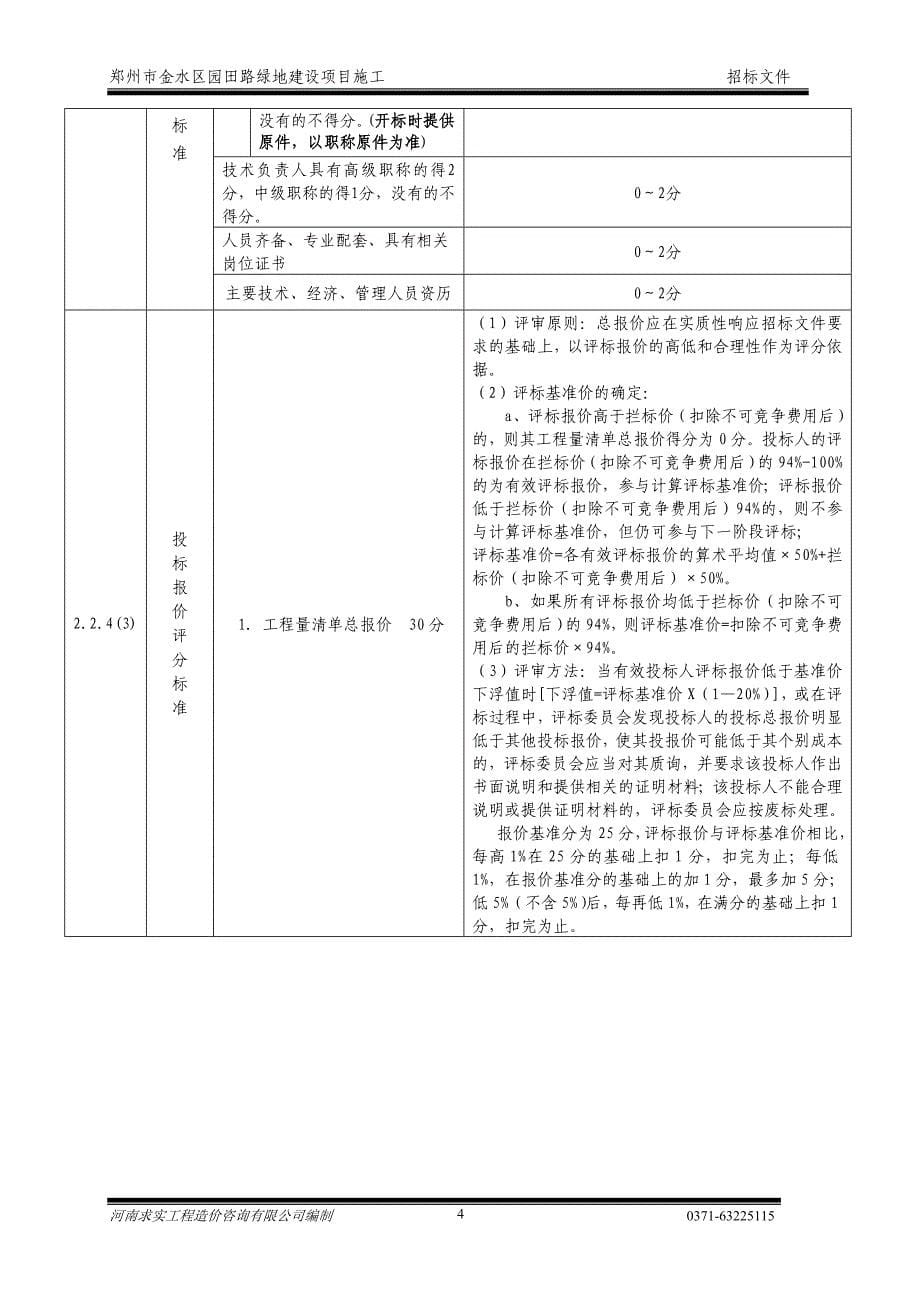 郑州市金水区园田路绿地建设项目施工_第5页