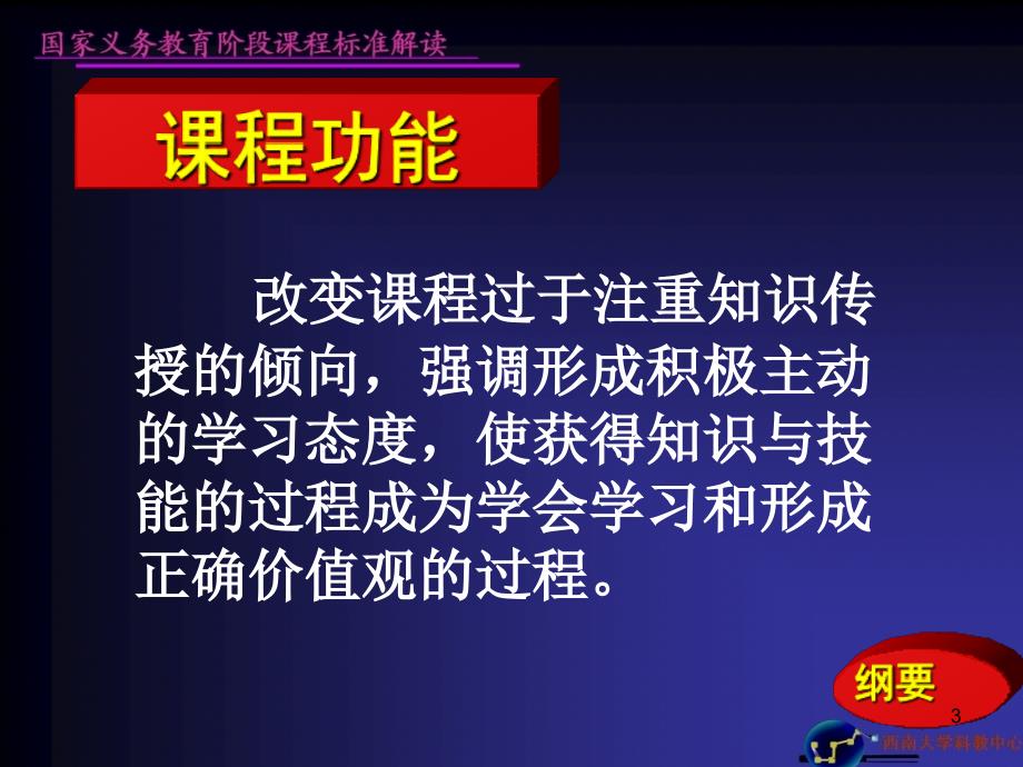 模块一：反思初中物理新课程的目标与实践 ——专题_第3页