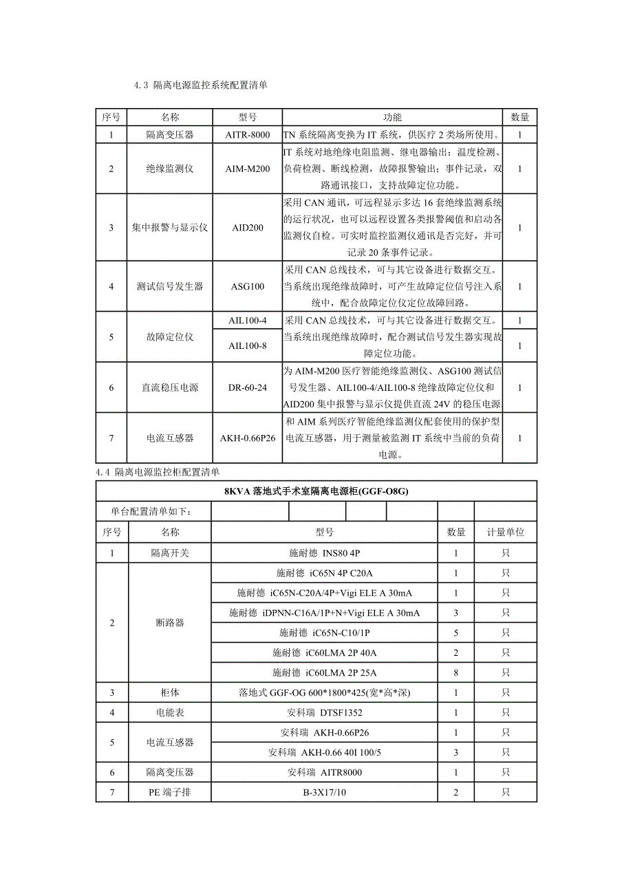 医用隔离电源在杭州市滨江儿童医院中的设计与应用_第4页