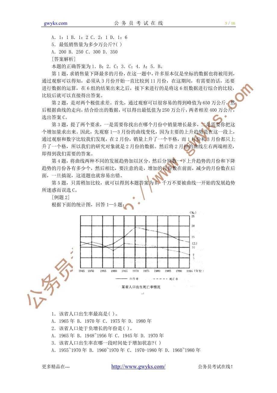 黑龙江村官行测考试“资料分析”全攻略之二_第5页