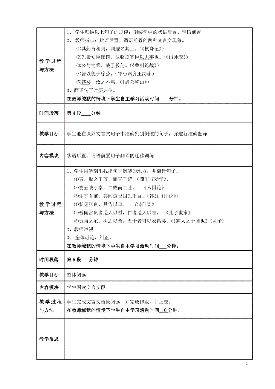 文言文-倒装句1-状语后置_第2页