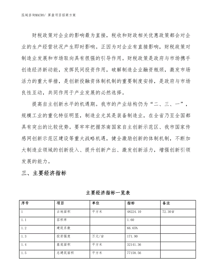 xxx产业园区算盘项目招商_第4页