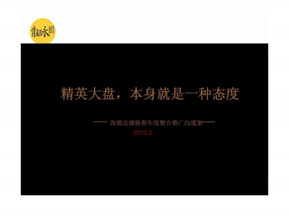 2013海骏达康格斯年度整合推广沟通案_第2页