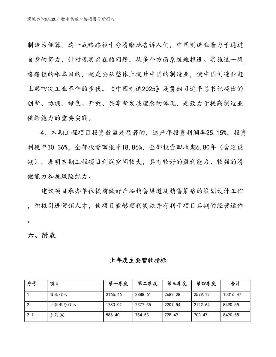 数字集成电路项目分析报告_第5页