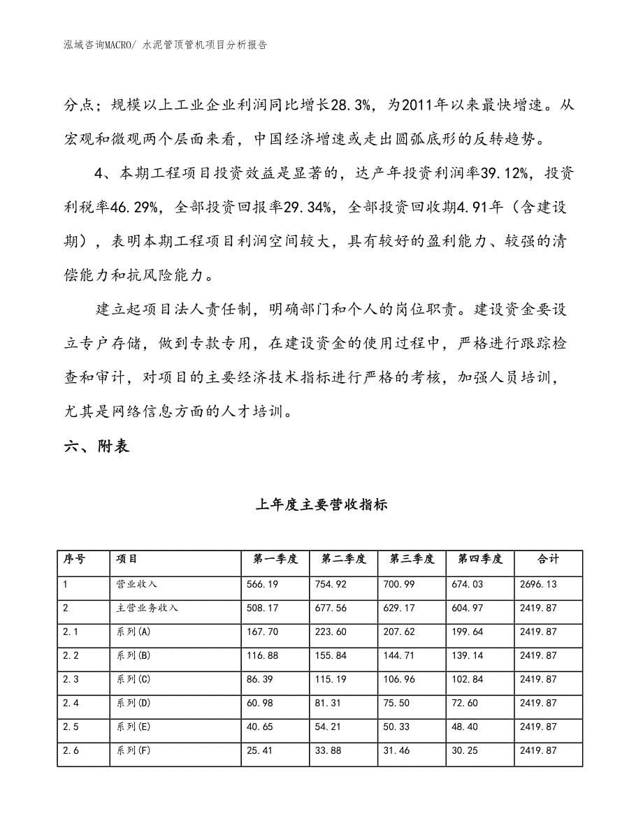 水泥管顶管机项目分析报告_第5页